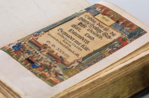 Erste vollständige Gesamtausgabe von Martin Luthers (1483–1546) Übersetzung der Bibel: Biblia, das ist, die gantze Heilige Schrifft Deudsch, 1534 © Klassik Stiftung Weimar
